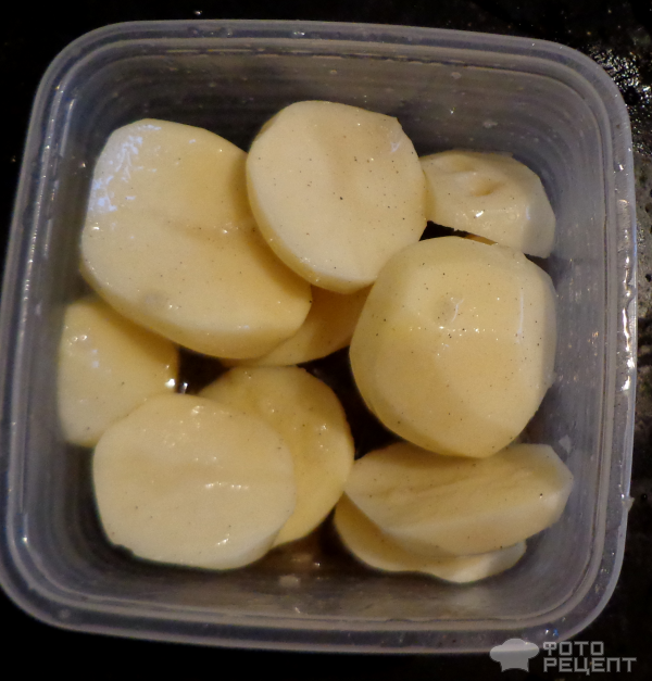 Запеченный картофель в духовке фото