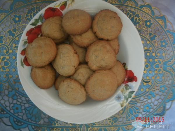 Гречневое печенье с кокосом фото