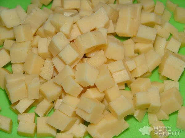 Салат крабовый с сыром фото