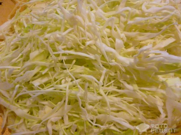 Салат из свежей капусты с овощами фото