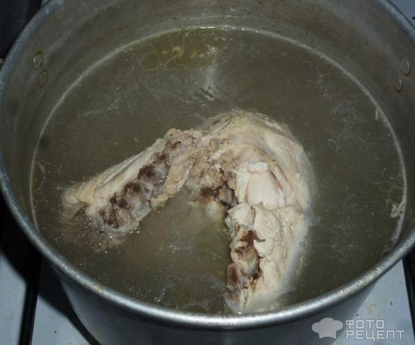 Рецепт: Кукурузная каша - Кукурузная каша с курицей и овощной поджаркой