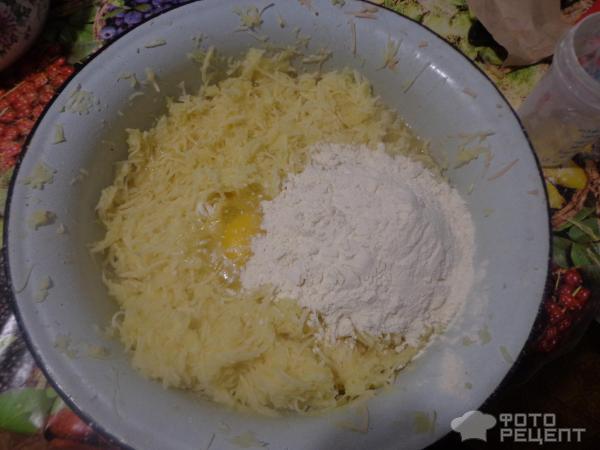 Драники картофельно-кабачковые фото