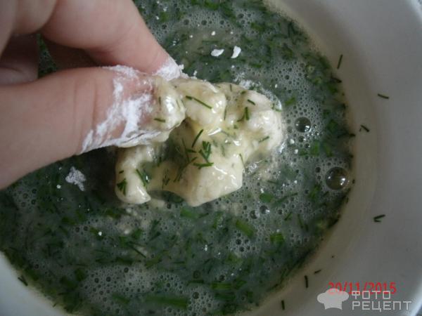 Цветная капуста в кляре фото