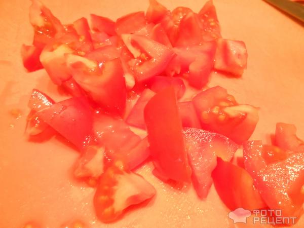 Глазунья с сыром и помидорами фото