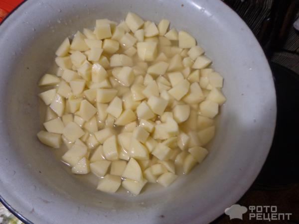 Картофель с баклажанами в горшочках фото