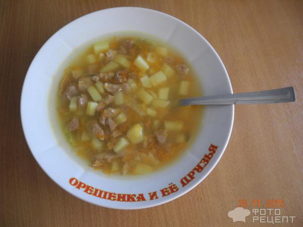 суп с индейкой для детей