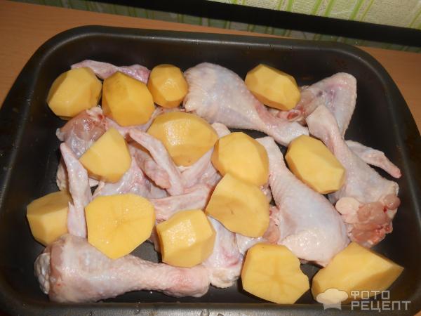Курица с картошкой – рецепта с фото, готовим Курица с картошкой пошагово, ингредиенты