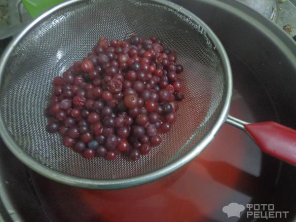 Кисель из клюквы фото
