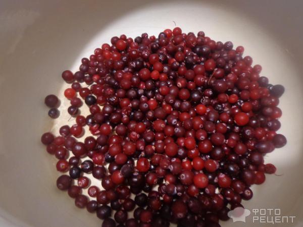 Кисель из клюквы фото