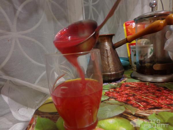 Кисель из клюквы фото