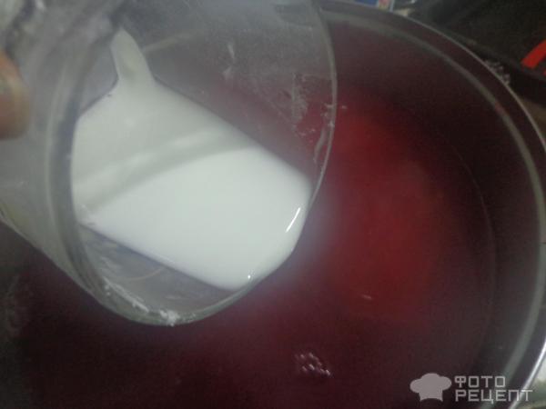 Кисель из клюквы фото