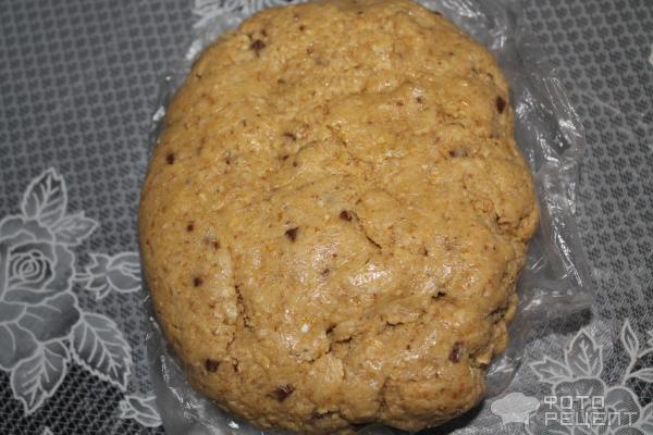 Овсяное печенье с шоколадом фото
