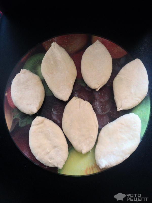 Жареные пирожки с картофелем фото