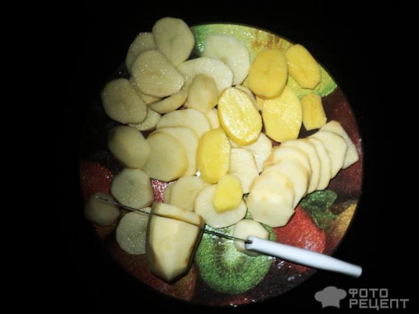 Картофель, запеченный в сметане фото