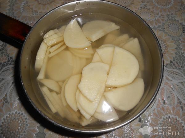 Картофельная запеканка с мясным фаршем фото