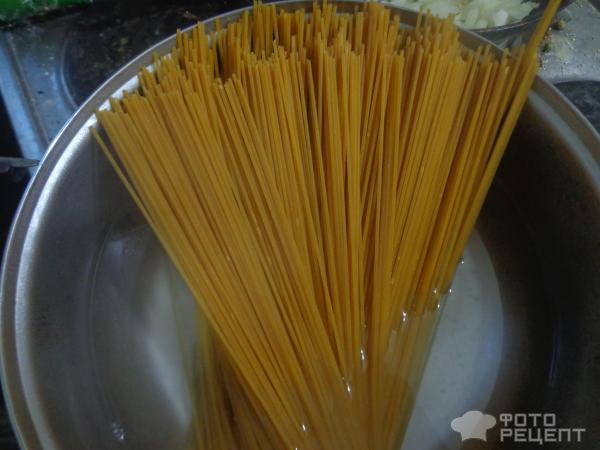 Макароны (паста, спагетти) отварные с томатами фото