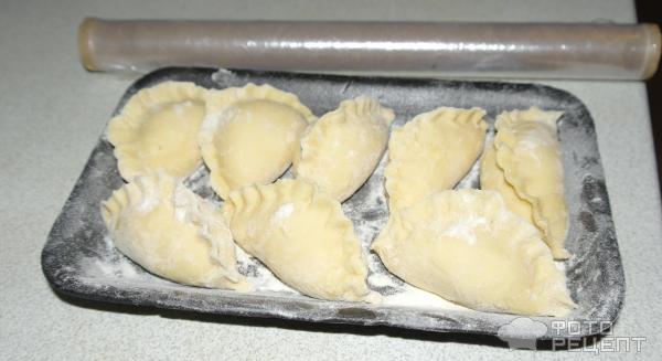вареники с луком