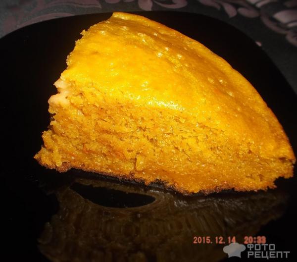 Бразильский морковный кекс фото