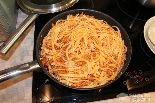 Спагетти Болоньезе фото