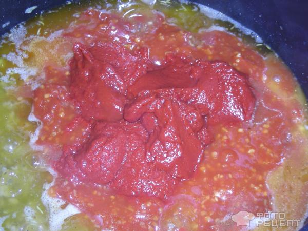 фарш с томатной пастой