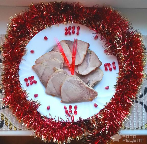 Запеченное мясо на новогодний стол