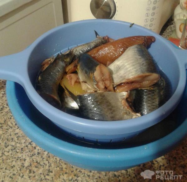 Засолка свежемороженой сельди фото