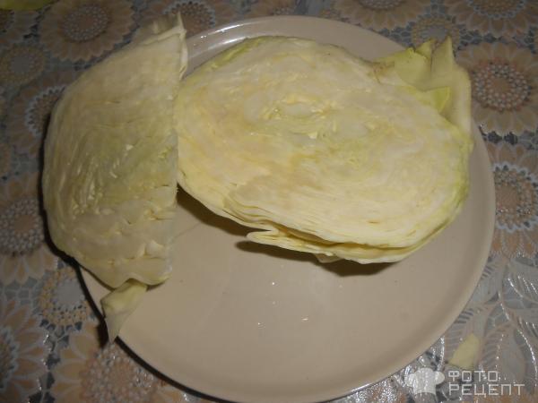 Капуста, тушеная с картофелем и пряностями фото