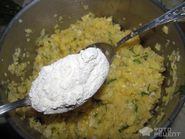 Драники с овощами фото