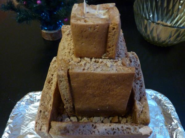 Торт Новогодний Спасская башня фото