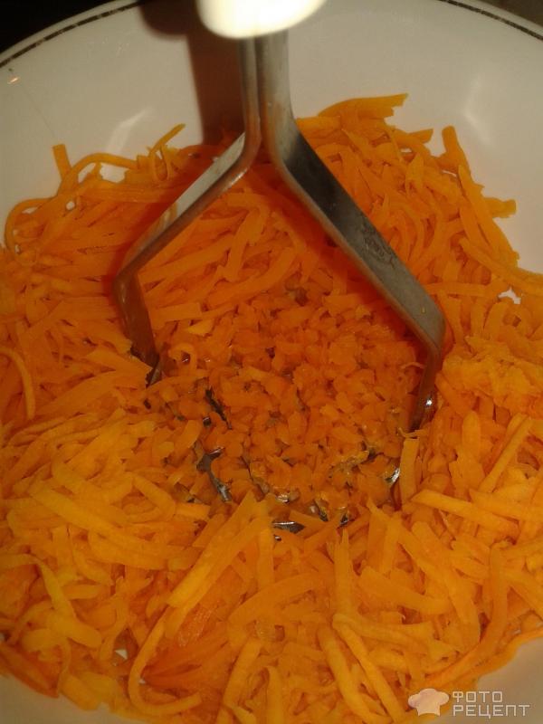 Морковно-тыквенные оладьи фото