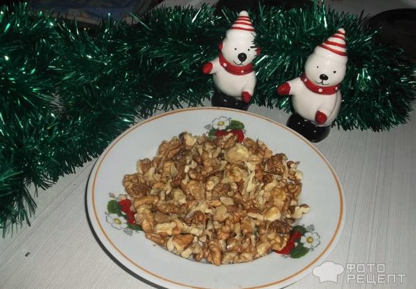 Салат из курицы и ананасов фото