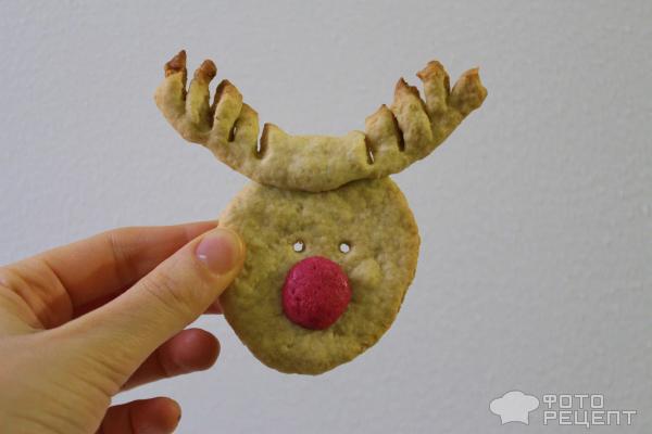 Печенье Рождественские олени фото