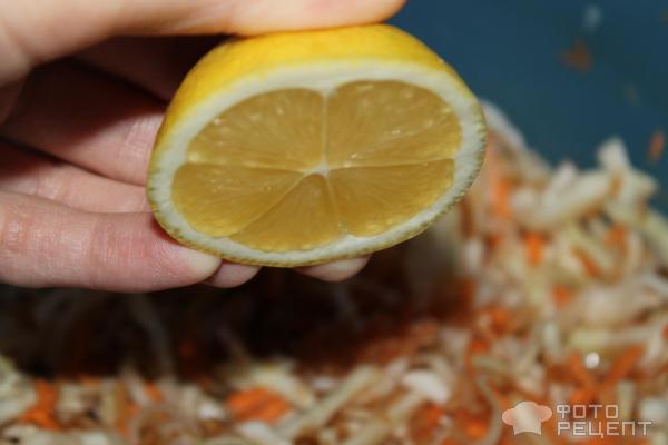 Салат из свежей капусты с овощами фото