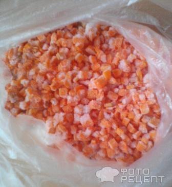 Замороженная морковь фото