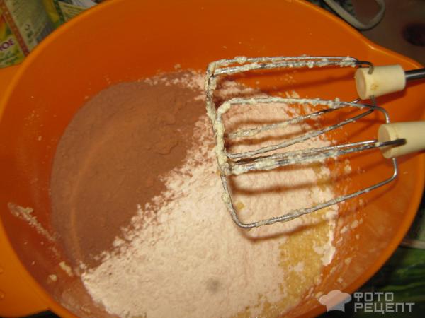 Шоколадный пирог с кабачком фото