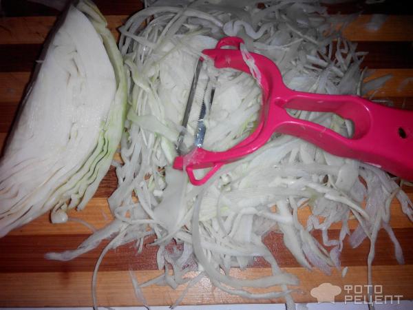 Капуста тушеная с овощами фото