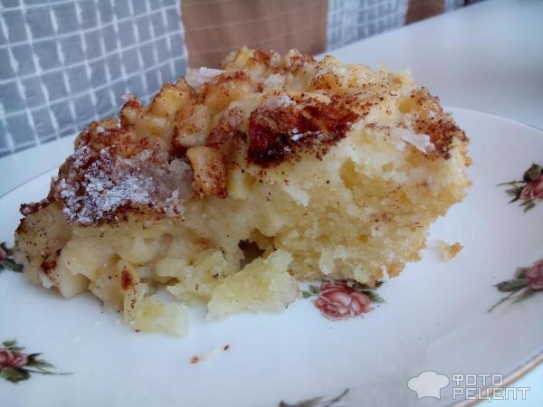 Яблочный пирог Апфелькухен фото