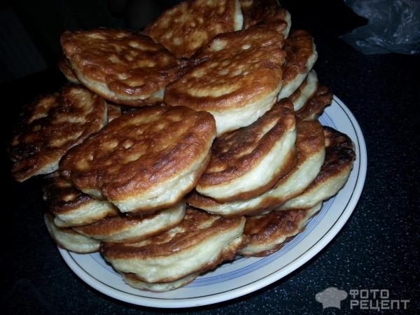 Оладьи пышные на кефире фото