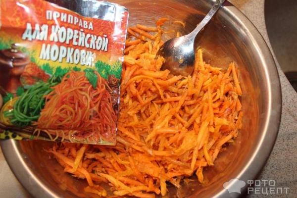 Морковь по-корейски фото