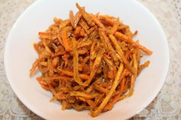 Морковь по-корейски фото