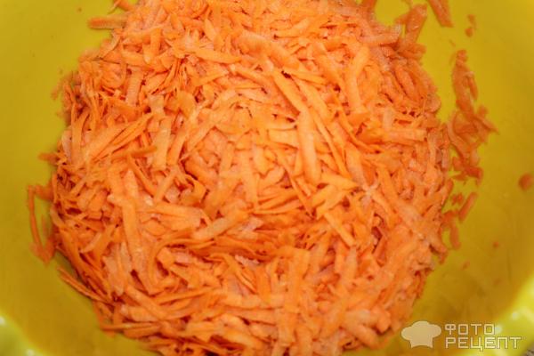 морковь на терке