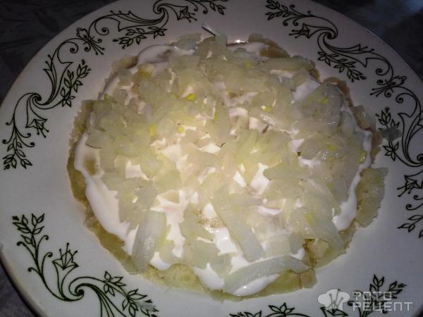 Салат-торт Мимоза фото