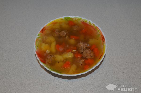 Гречневый суп на курином бульоне без зажарки