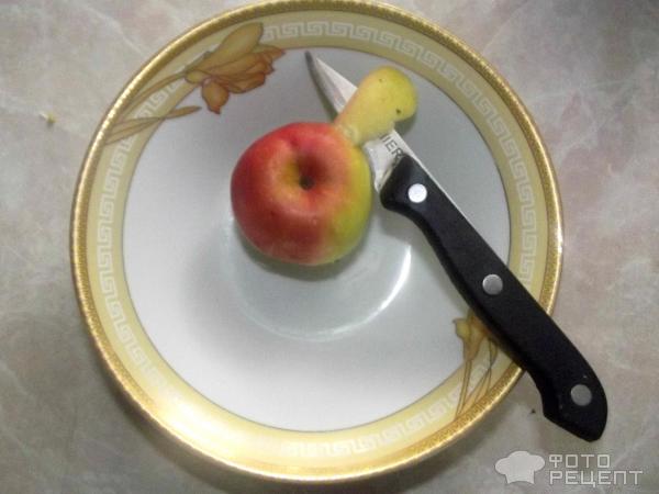 Творожно-яблочное суфле фото