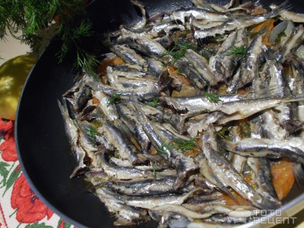 Рецепт: Рыба тушеная в томате с овощами