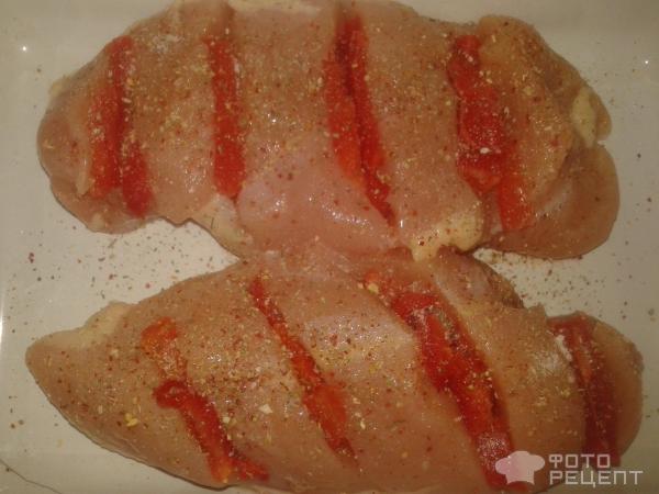 Куриная грудка приготовленная в духовке фото