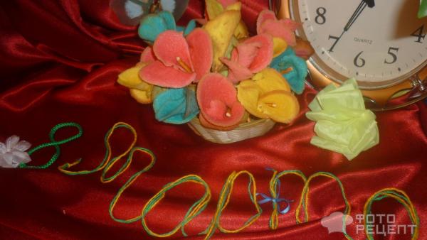 Печенье Букет для мамы фото