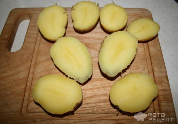 картофельные лодочки