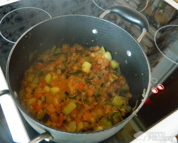 Овощное рагу Ассорти блюдо из овощей рецепт