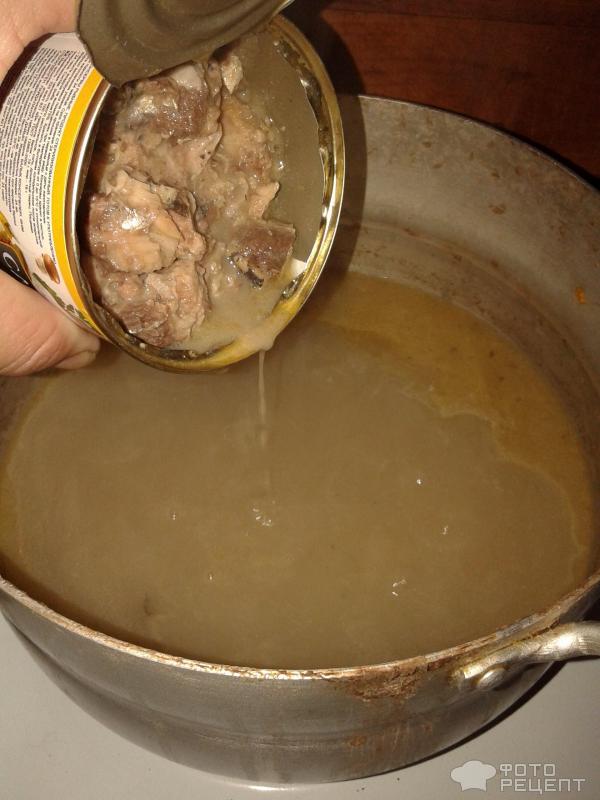 Суп с рыбными консервами и перловкой в мультиварке, рецепт с фото пошагово | Первые блюда
